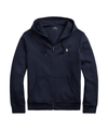 Felpa Uomo Navy tinta unita, a girocollo 
