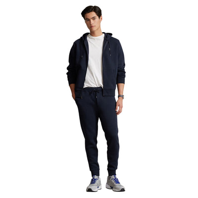 Pantalone Uomo jogger, con coulisse e cavallino ricamato