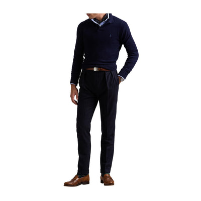 Look intero con Maglia uomo con colletto polo Blu