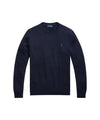 Maglia Uomo girocollo in lana Slim-Fit Navy
