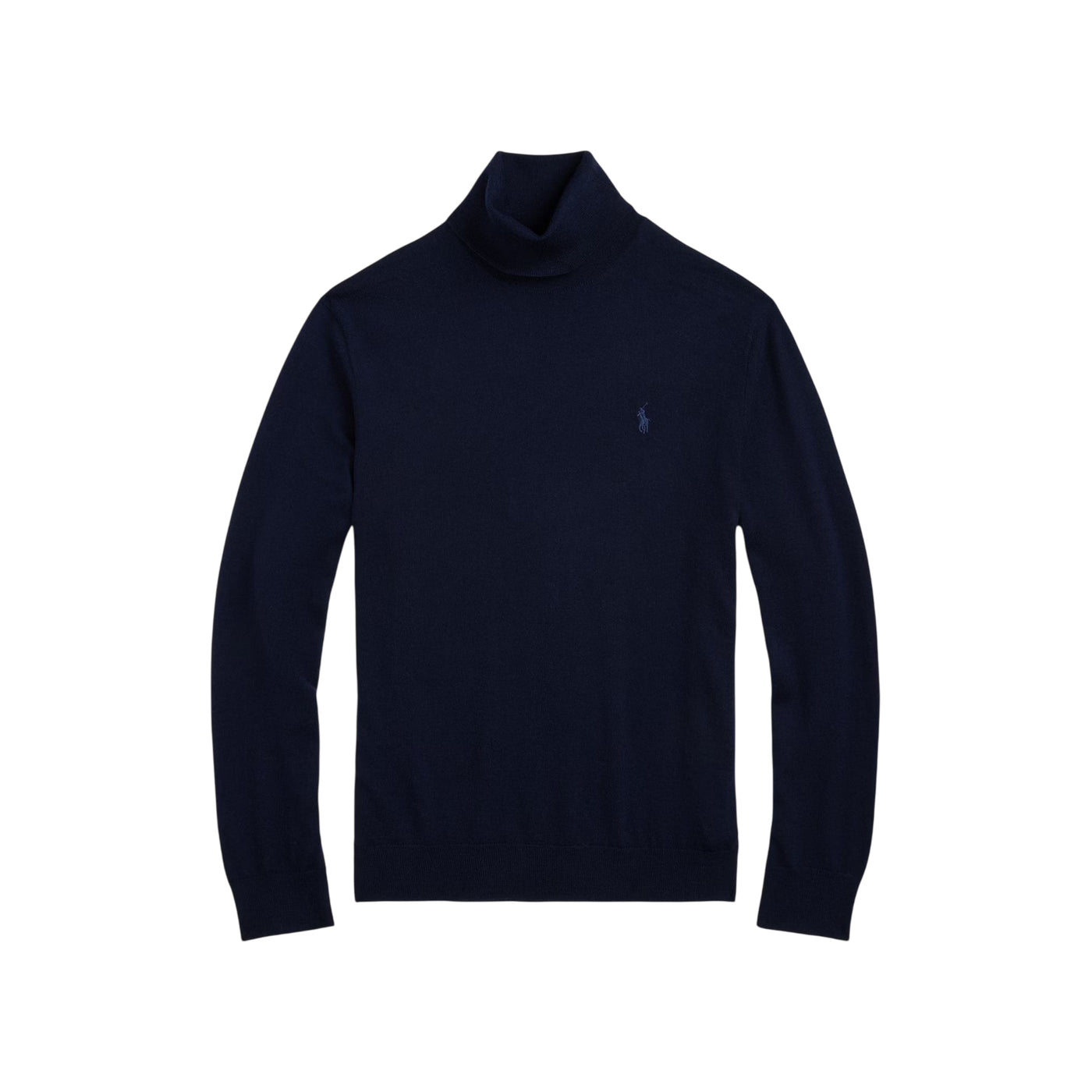 Maglia dolcevita Uomo in lana Navy