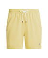 POLO RALPH LAUREN Costume da Bagno a Tinta unita Giallo con Logo
