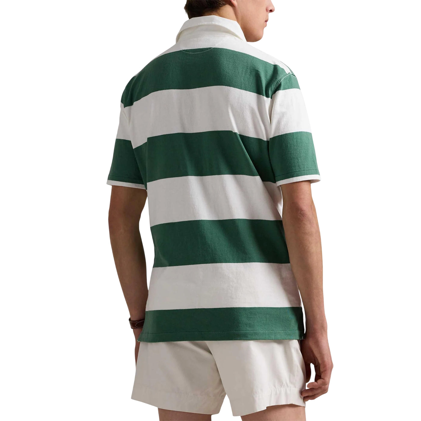Polo Uomo a maniche corte a righe modello retro