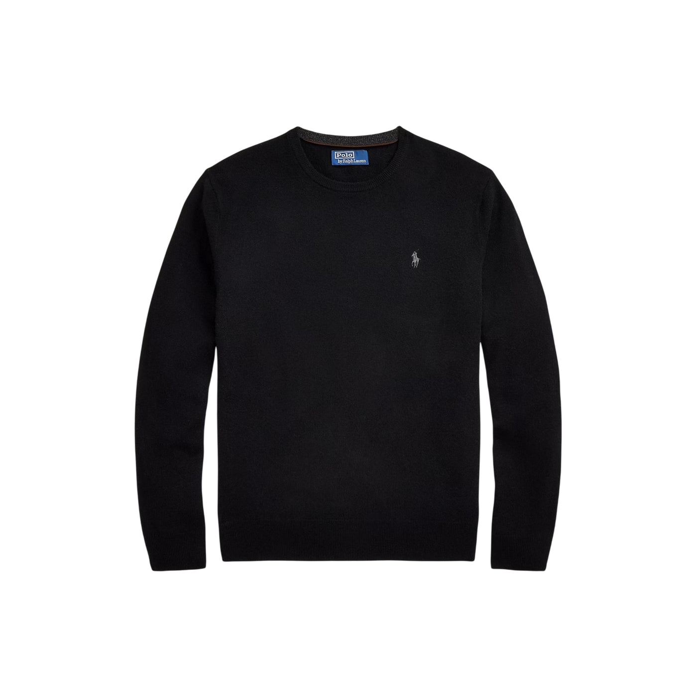 Maglia Uomo Girocollo in lana Nero