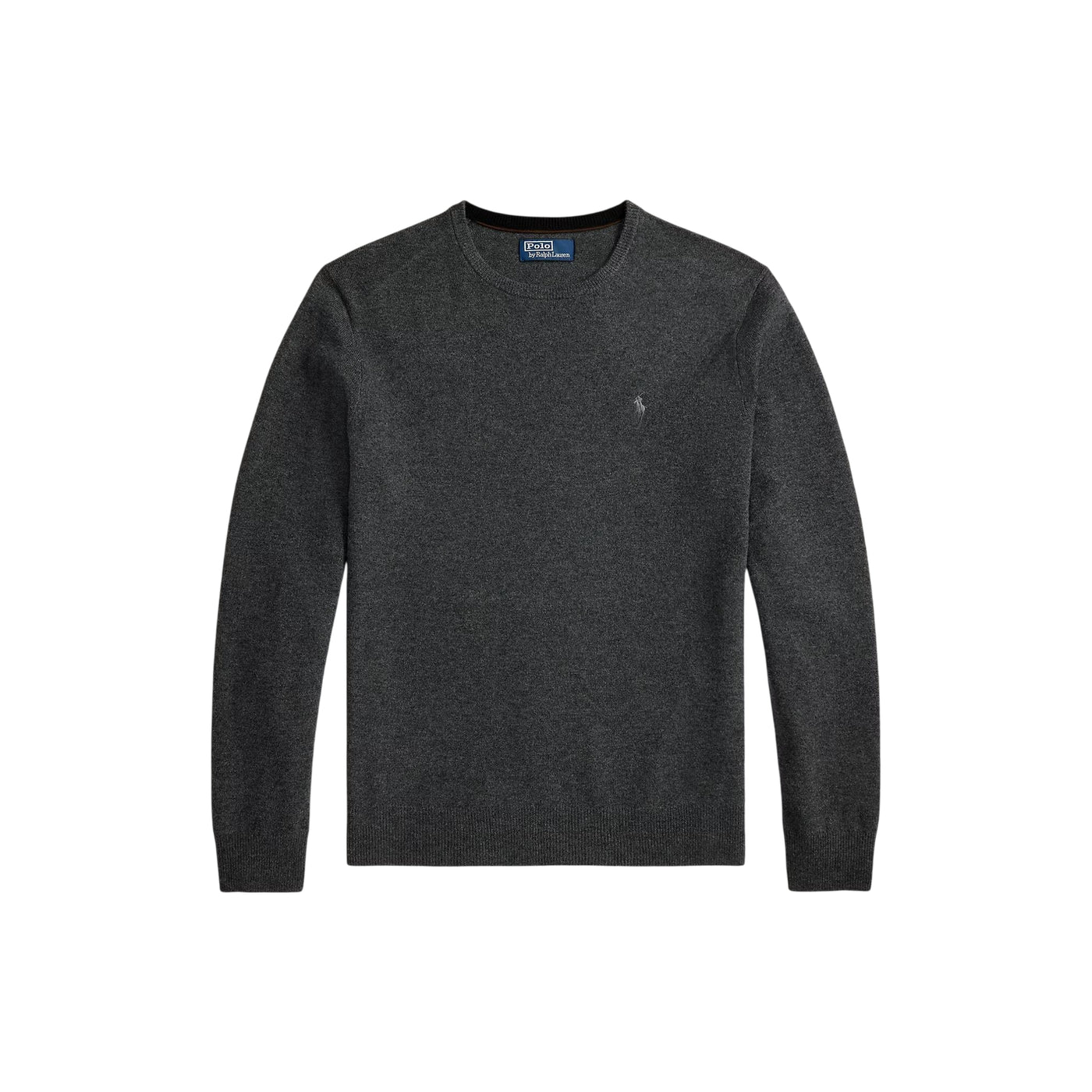Maglia Uomo Girocollo in lana Grigio scuro