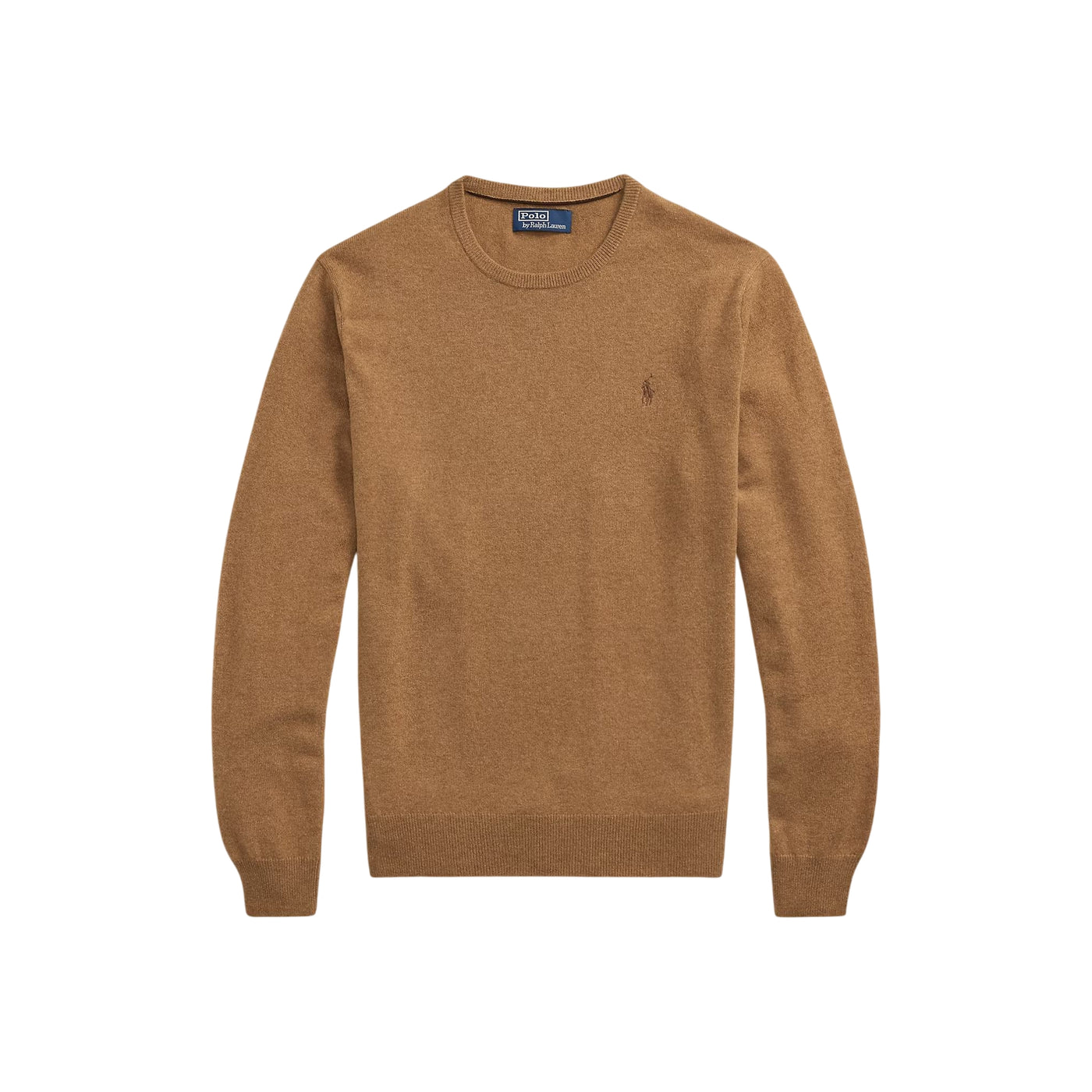 Maglia Uomo Girocollo in lana Marrone