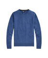 Maglia Uomo Girocollo in lana Blu