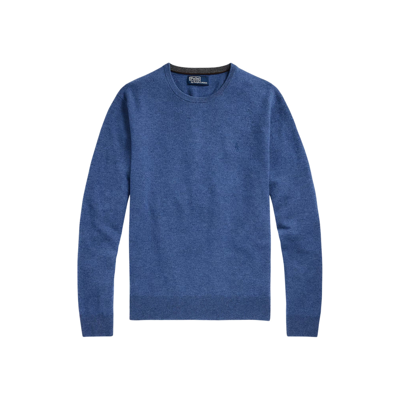 Maglia Uomo Girocollo in lana Blu