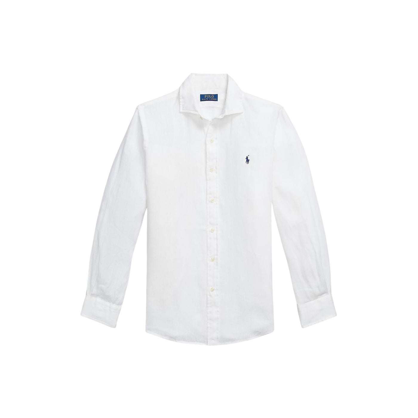 Camicia Uomo in lino Custom-Fit Bianco