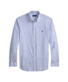 Camicia Uomo Custom fit a righe bianco e blu 