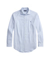 Camicia Uomo in misto lino Herringbone