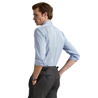 Camicia Uomo in popeline a righe Custom-Fit modello retro