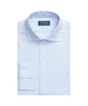 Camicia Uom effetto texture Custom-Fit Azzurro