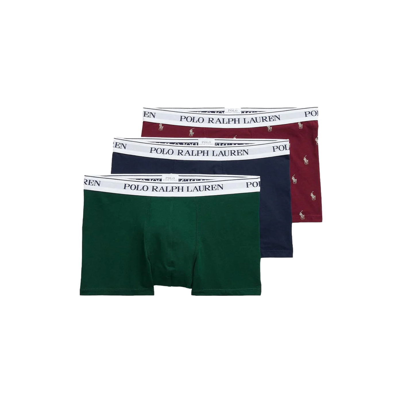 Boxer Uomo pack da tre, a tinta unita e con motivo logo