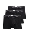 POLO RALPH LAUREN Set Boxer Uomo in Nero con Fascia Elastica