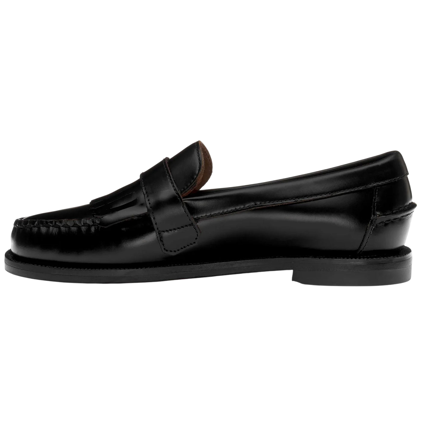 Mocassini Donna in pelle con frange