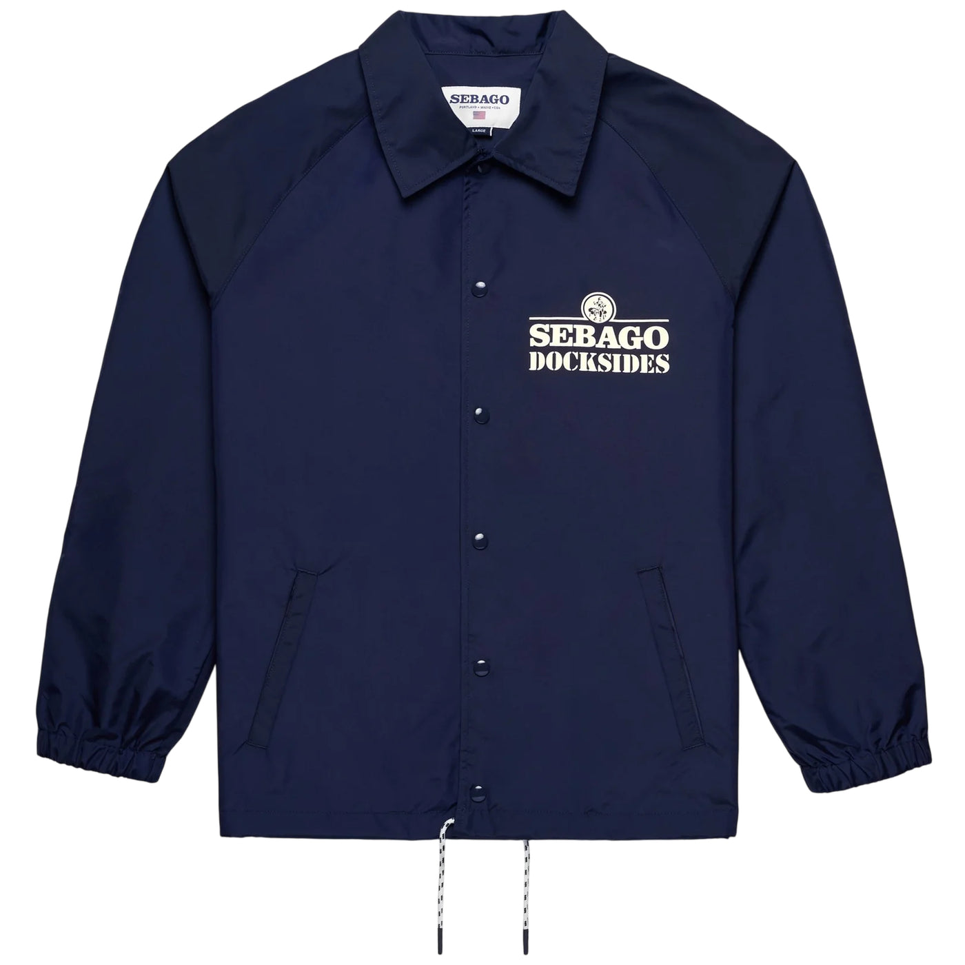 Giubbotto Uomo Tender blu con logo frontale