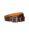 Cintura Bambino reversibile, in pelle liscia