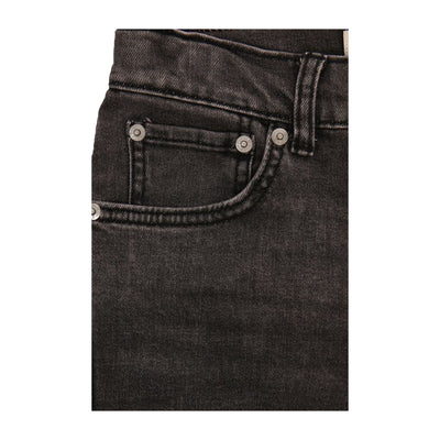 Jeans Bambino Slim elasticizzato Nero dettaglio