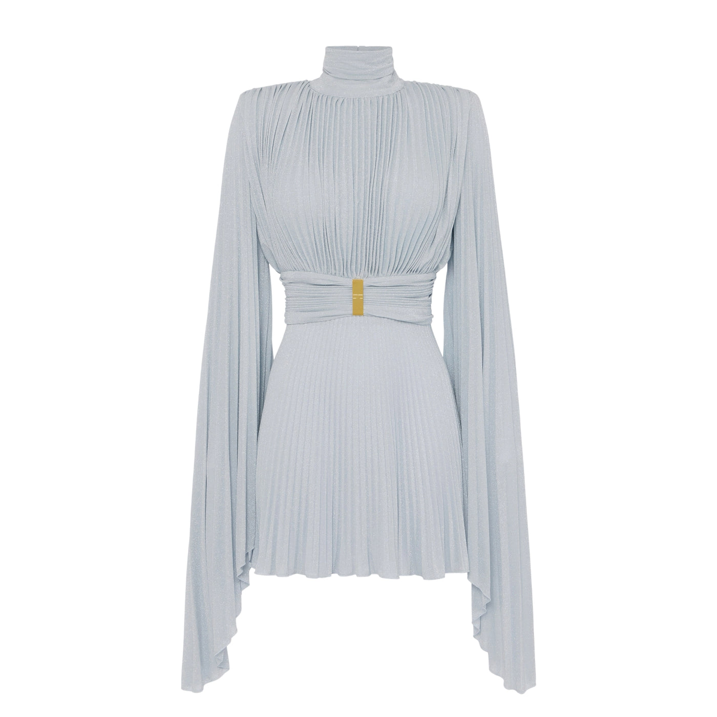 Abito Donna in lurex con maniche asimmetriche