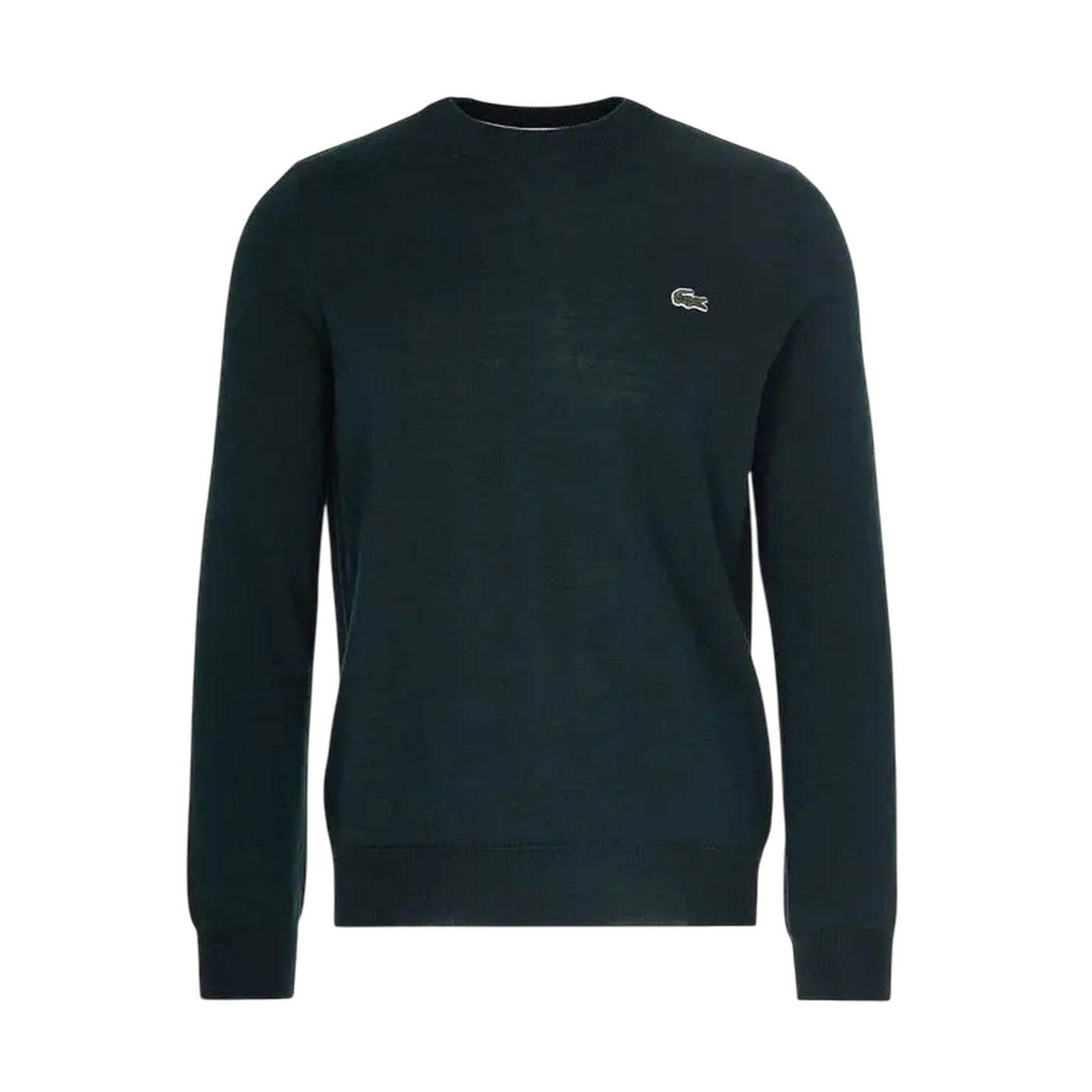 Pullover girocollo Uomo in cotone Verde scuro