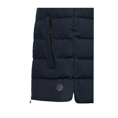 Gilet Uomo Trapuntato Aisaki Navy dettaglio