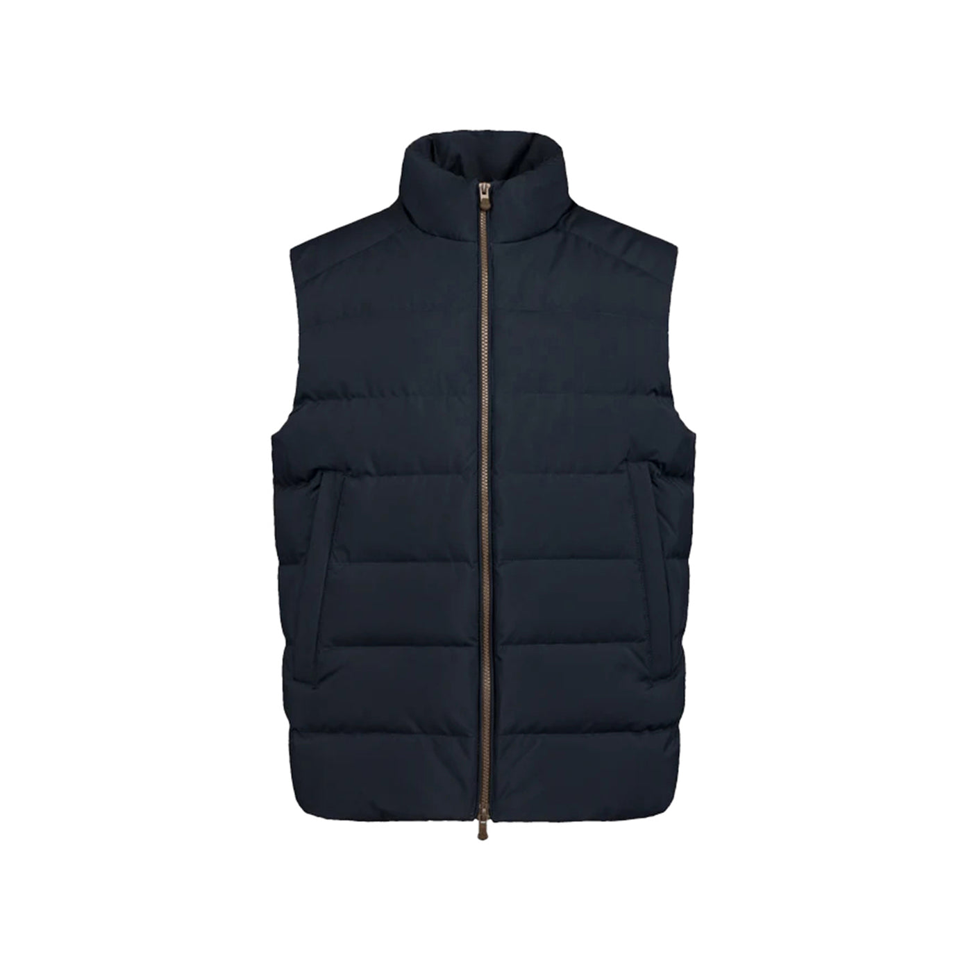 Gilet Uomo Trapuntato Aisaki Navy frontale