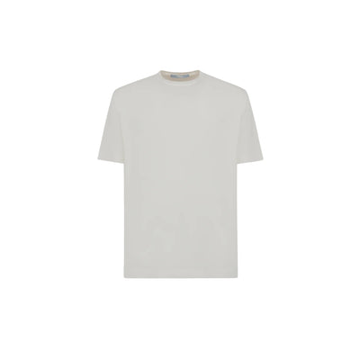 T-shirt Uomo in tinta unita bianca