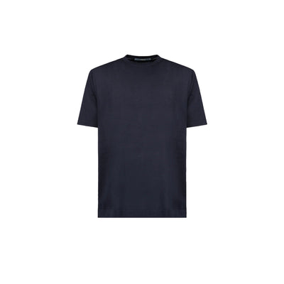 T-shirt Uomo in tinta unita navy