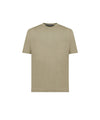 T-shirt Uomo in tinta unita verde