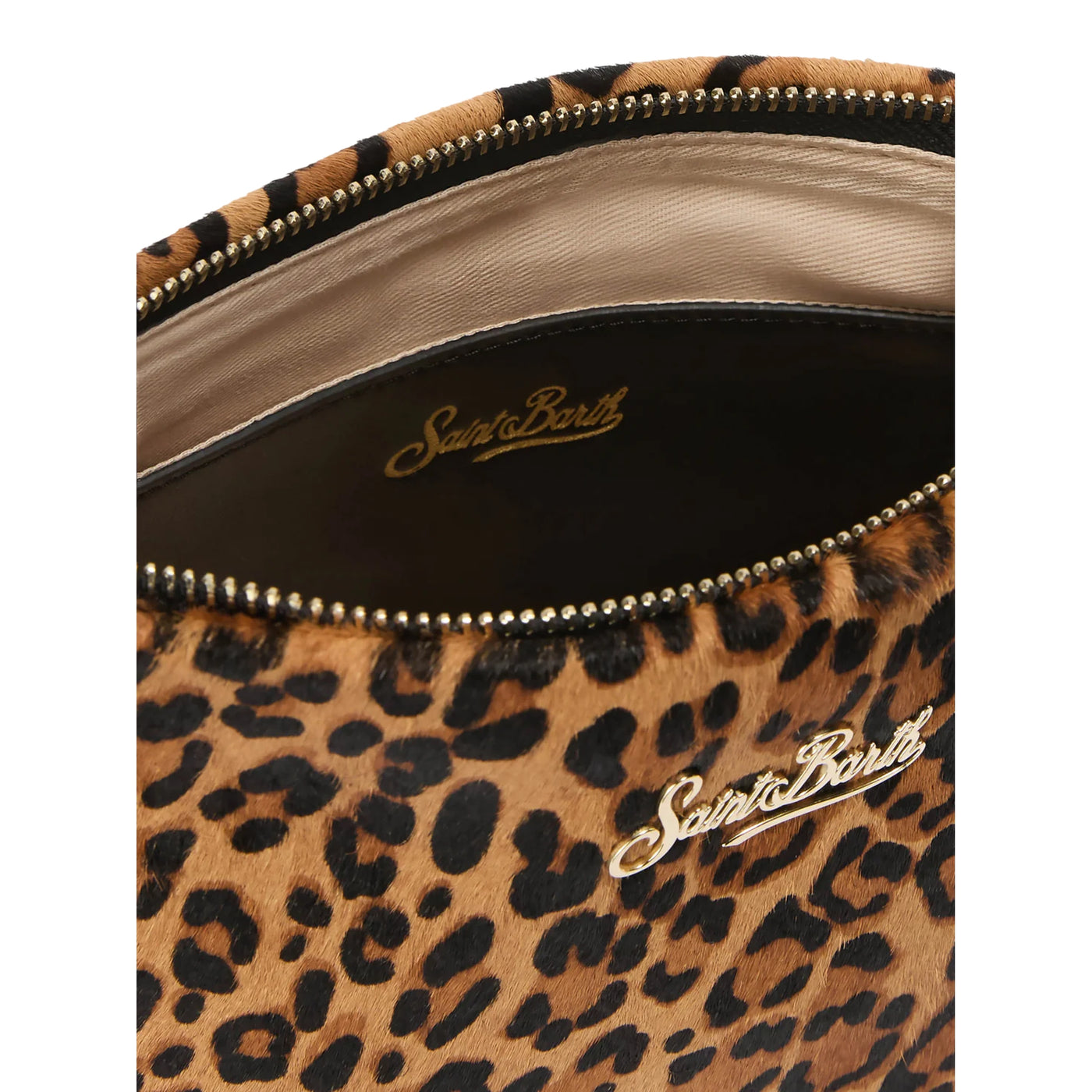 Borsa a spalla Donna Aline Bag leopardata interno