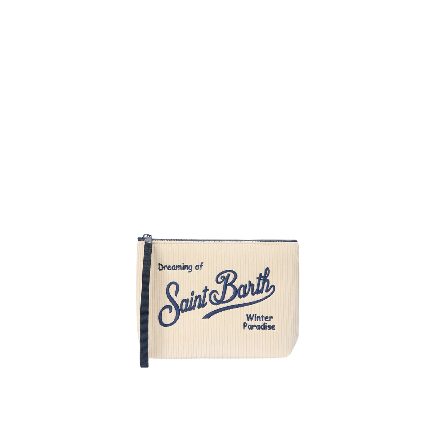 Pochette Donna in velluto a coste Beige