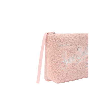  dettaglio Pochette Donna Aline Teddy in sherpa rosa