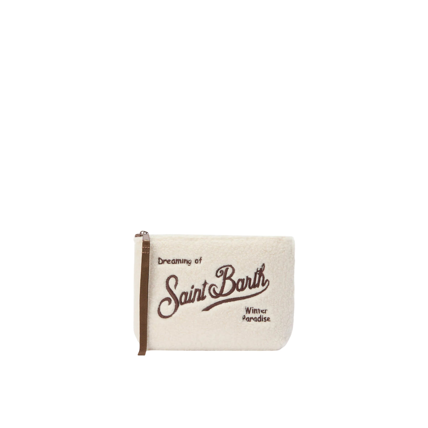 Pochette Donna Aline Teddy in sherpa beige