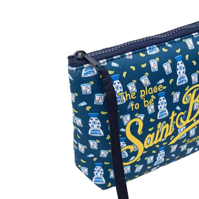 Pochette Donna Aline Blu tequila, sale, limone dettaglio