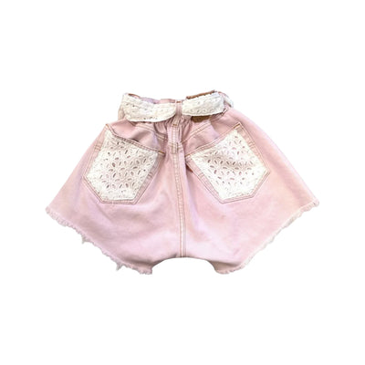 Shorts Donna Arizonarosa con dettagli ricamati retro