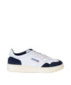 Sneakers Uomo Medalist Low in pelle e suede bianco/blu