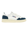 Sneakers Uomo Medalist in pelle e suede Bianco/Blu