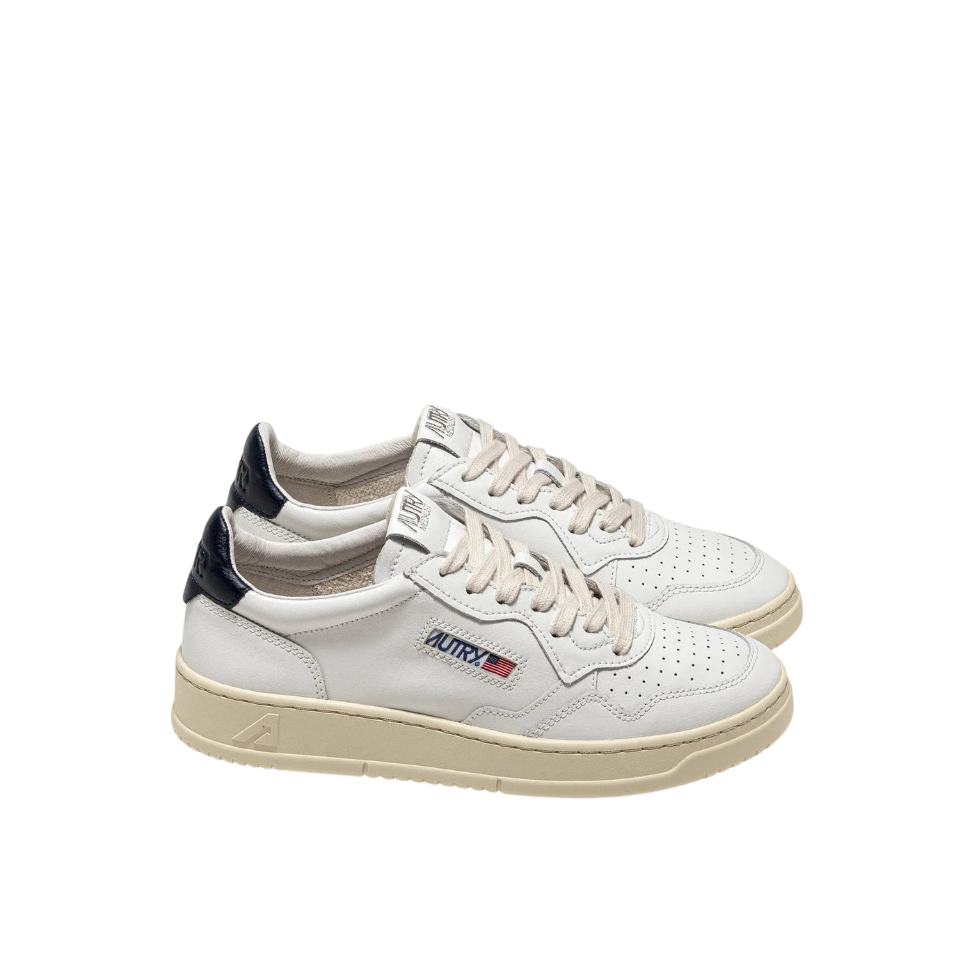 Sneakers Uomo Medalist Low in pelle bianca