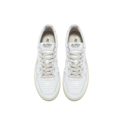 Sneakers Uomo Medalist Low in tinta unita bianca