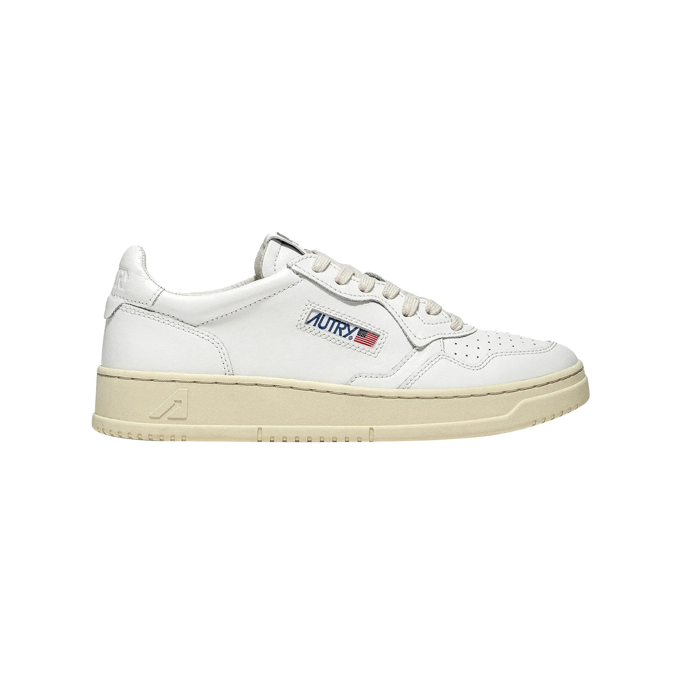 Sneakers Uomo Medalist Low in pelle bianca