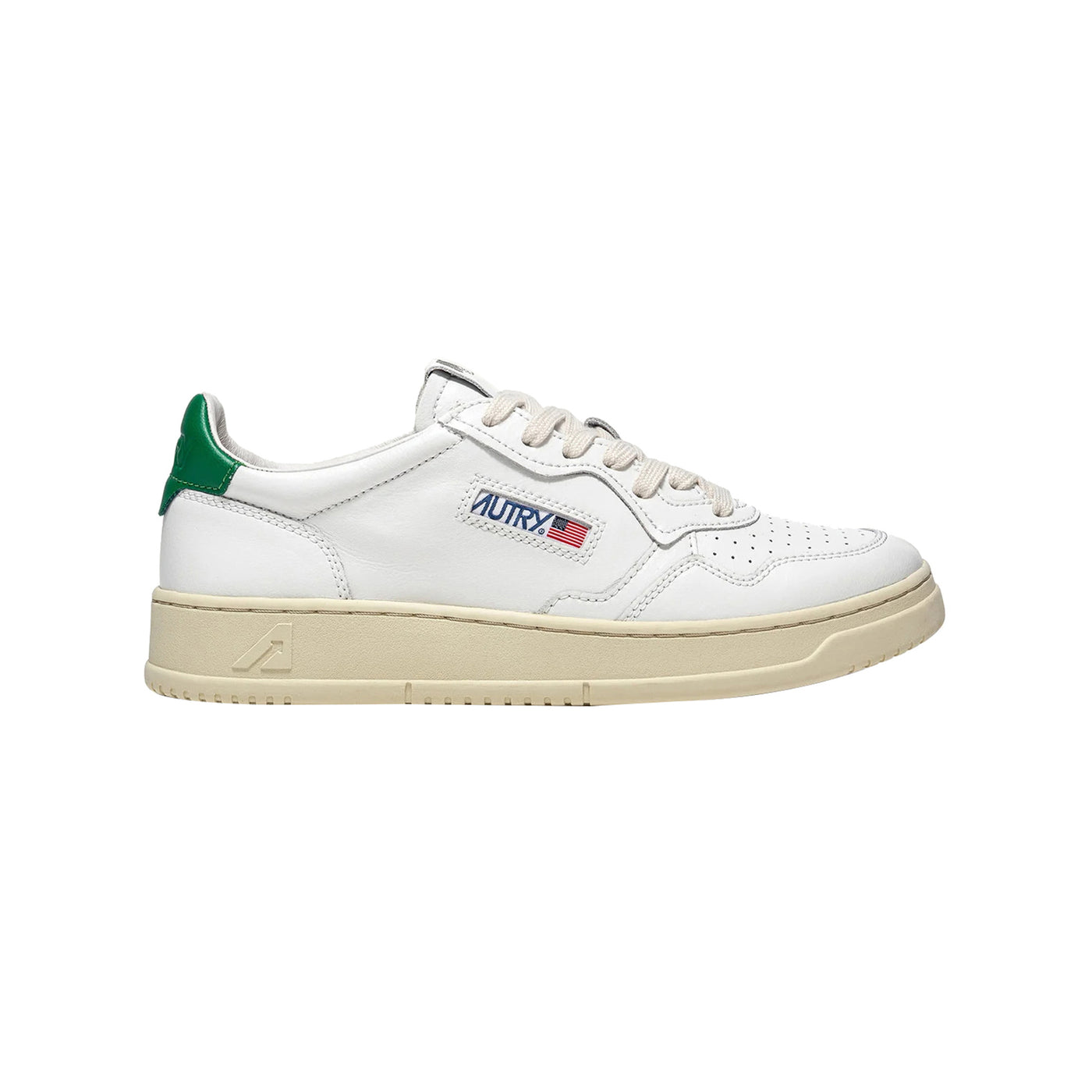 Sneakers Uomo Medalist Low in pelle dettaglio Verde