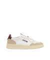Sneakers Uomo Medalist Low con dettaglio retro bordeaux