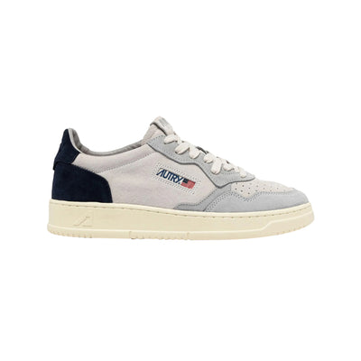 Sneakers Uomo Medalist Low in suede Grigio/Blu