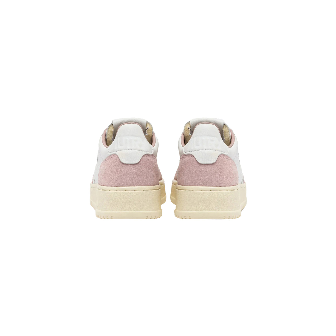 Sneakers Donna Medalist Bianco con dettagli suede rosa retro