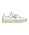 Sneakers Donna Medalist Low in pelle bianca