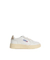 Sneakers Donna Medalist Low con talloncino beige
