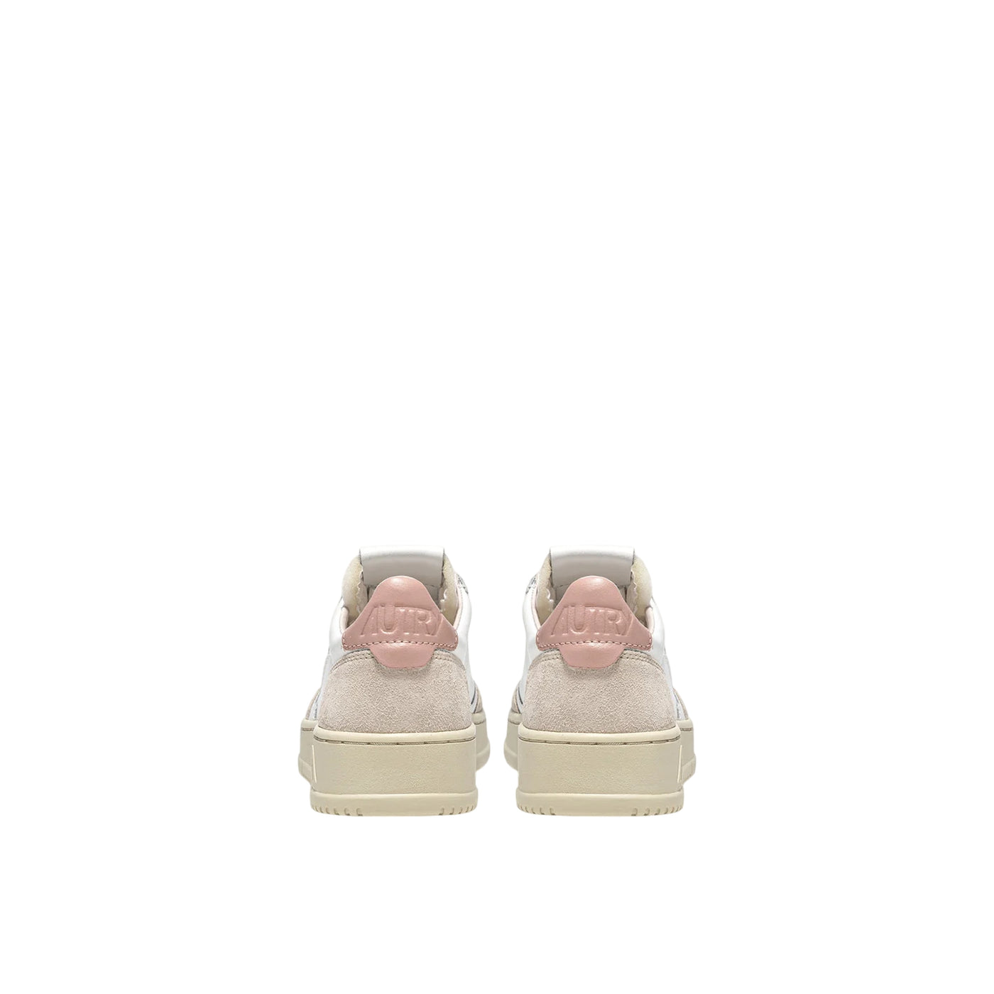 Acquista subito le Sneakers Donna, realizzate in pelle bianca morbida con rinforzi in suede beige e dettagli in pelle rosa sul tallone, firmate Autry su Old England: vieni a scoprire tutta la collezione sul nostro sito