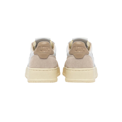 Sneakers Donna con dettagli scamosciati Beige