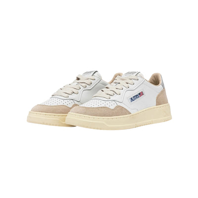 Sneakers Donna Medalist Pelle/Suede dettaglio argento